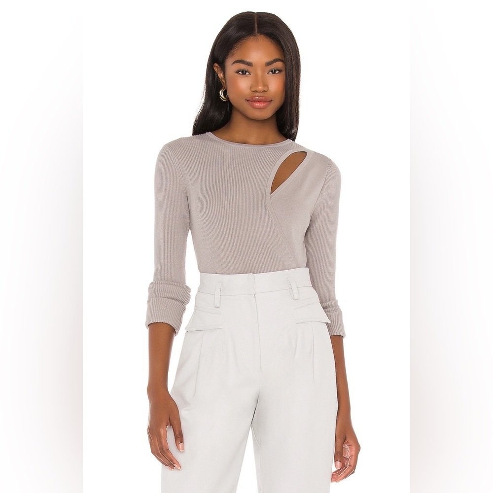 nwot 525 | layered cut out top
